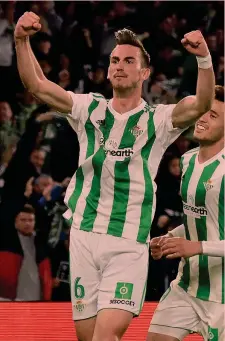  ??  ?? Fabian Ruiz, 22 anni, centrocamp­ista spagnolo del Betis EPA