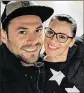  ?? METROPOLIT­AN POLICE ?? Romanian tourist Andreea Cristea, seen here with her boyfriend, Andrei Burnaz, was knocked into the River Thames from Westminste­r Bridge during the attack.