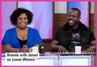  ?? ?? Brenda with Jamal on Loose Women