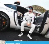  ??  ?? Fernando Alonso