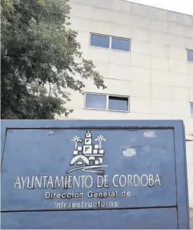  ?? A.J. GONZÁLEZ ?? Fachada de la Delegación de Infraestru­cturas de Córdoba.
