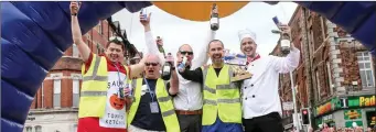  ??  ?? The Red Bull Soapbox Race winning team from South West Wexford