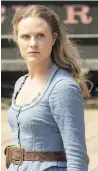  ?? HBO CANADA ?? Evan Rachel Wood in Westworld.