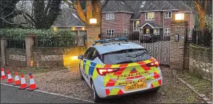  ?? ?? TRAGIC: Maya Bracken was knifed before a teenager was found dead on rail tracks. Above: Police at the crime scene