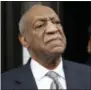  ?? THE ASSOCIATED PRESS ?? Bill Cosby exits the Montgomery County Courthouse after a mistrial was declared in his sexual assault trial in Norristown.