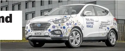  ??  ?? New entrant: Hydrogen fuel cell electric vehicles show strong growth potential, and will be a key driver for platinum demand in future, adding another growth dimension for the industry