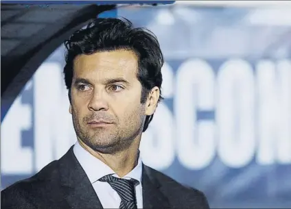  ?? FOTO: EFE ?? Santiago Hernán Solari,. entrenador del Real Madrid