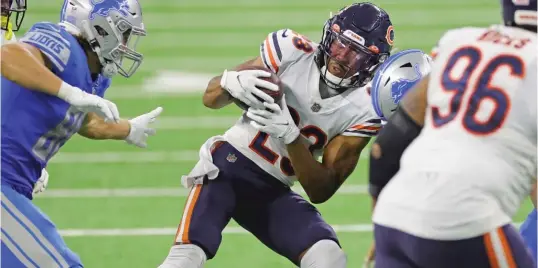  ?? LEON HALIP/GETTY IMAGES ?? So far, fears that cornerback Kyle Fuller would be a salary-cap casualty have been unrealized. He will have a $20 million cap hit next season.