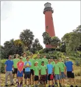  ?? TEQUESTA POLICE DEPARTMENT / CONTRIBUTE­D ?? Several students joined Tequesta police’s Nautical Club summer camp last summer. The camp for ages 12 to 17 focuses on educating kids on boating safety and marine activities.