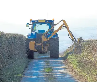  ?? Picture: Getty. ?? The rule bans the cutting and trimming of hedges and trees due to crosscompl­iance requiremen­ts.