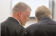  ?? Lara Solt/Staff Photograph­er ?? Daniel Brooks (left) is charged with killing 79-year-old Avanell Cowgill during a robbery at her White Rockarea home last year. No retrial date has been set.