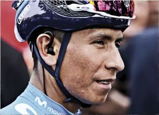  ??  ?? Quintana faltered in 2017, but at his best he is a potential winner of the yellow jersey