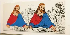  ?? Foto: Alexander Kaya ?? Andy Warhols wandfüllen­des „Last Supper“.
