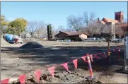  ?? ?? Flat ground at the eastern edge of the Chico State campus is ready for constructi­on of the Behavioral and Social Sciences building in Chico, Wednesday. ED BOOTH — ENTERPRISE-RECORD