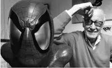  ?? PHOTO: BLOOMBERG ?? Almost as famous as his Marvel superheroe­s, Stan Lee was known for bringing complex emotional life to comic characters