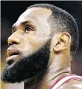  ??  ?? LeBron James