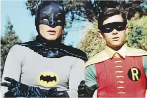  ?? SILVER SCREEN COLLECTION/HULTON ARCHIVE/GETTY IMAGES ?? Batman is showing outside at La Cite Francophon­e on Friday.