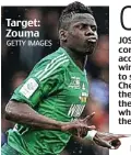  ?? GETTY IMAGES ?? Target: Zouma