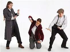 Three energetic actors are set to tackle an HG Wells classic - PressReader