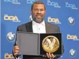  ??  ?? Director Jordan Peele, winner of the First-Time Feature Award for ‘Get Out’.