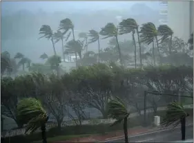  ??  ?? En 2017, l’ouragan Irma avait dévasté les Antilles et le sud des Etats-Unis.