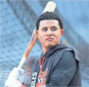  ?? CHARLES LECLAIRE/USA TODAY SPORTS ?? Manny Machado is set to become a free agent after the 2018 season.