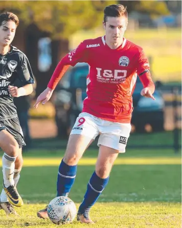  ?? Picture: DAVID SMITH ?? MOVING ON: North Geelong’s Thomas Hidic has left the club.