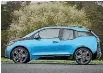  ?? DAVID LINKLATER/STUFF ?? The BMW i3 is a high-profile electric vehicle.