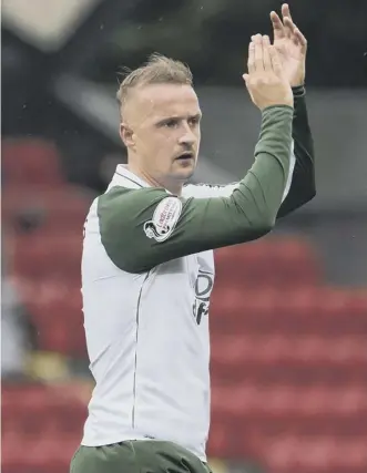  ??  ?? Leigh Griffiths has not played for Celtic since the win over St Johnstone on 7 October.