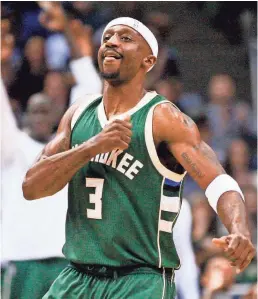  ?? JOURNAL SENTINEL FILES ?? The Milwaukee Bucks’ Jason Terry has plenty of experience in the postseason. This will be the 12th trip for the 39-year-old guard.