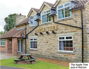  ?? ?? The Apple Tree pub in Marton