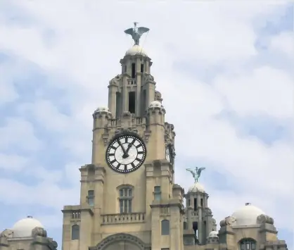  ??  ?? Landmark This picture of the Royal Liver Building, which overlooks the River Mersey in Liverpool, was taken by regular News contributo­r Sarah Robertson. Send your landscapes and scenic images to news@eastkilbri­denews.co.uk for publicatio­n.