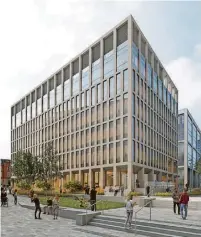  ?? ?? ●●A CGI of how the next phase of work at Stockport Exchange could look