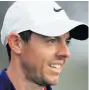  ??  ?? WARM-UPS Mcilroy wants to keep his game active