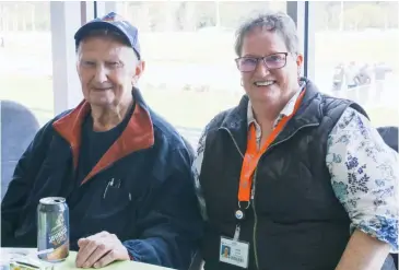  ??  ?? Jack Elliott and Helen Allen from Cooinda had some luck in the first two races.