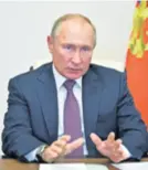  ??  ?? Vladimir Putin Moskva je željela iskoristit­i činjenicu što je Hrvatska predsjedal­a Vijećem EU i planirala je upravo preko Hrvatske pokrenuti dijalog između Rusije i EU