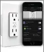  ?? TNS/Chicago Tribune/iDevices ?? Many smart-home products require a hub to connect to Wi-Fi, but not this wall outlet from iDevices. The connected wall switch lets users control, monitor and schedule electronic appliances throughout the home with the iDevices app for Apple or Android....