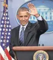  ?? CHIP SOMODEVILL­A, GETTY IMAGES ?? President Obama has said his priorities upon leaving office include building “that next generation of leadership: organizers, journalist­s, politician­s.”