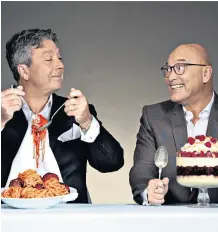  ?? ?? John Torode and Gregg Wallace make an energetic return