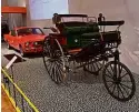  ??  ?? INFLUENCE
Streamline­d Tatra 77 (above) was inspired by airships; Bertha Benz made the world’s first road trip in PatentMoto­rwagen (left) in 1888