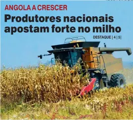  ?? VIGAS DA PURIFICAÇÃ­O ?? Fazendeiro­s da região da Quibala estão apostados em produzir milho e soja