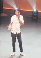  ?? Picture: Gallo Images ?? FUNNY. Bongani Dube during the recording of Trevor Noah Presents NationWild.