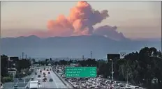  ?? Robert Gauthier Los Angeles Times ?? WESTERN wildfires ( including the Bobcat f ire, above), America’s civic unrest and its COVID- 19 toll are an argument for expatriati­on.