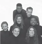  ?? PROVIDED BY CHRIS CARROLL ?? The cast of “The Real World” in 1992: Kevin Powell, top clockwise, Norman Korpi, Heather B. Gardner, Andre Comeau, Eric Nies, Becky Blasband, Julie Gentry.