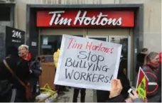  ?? STEVE RUSSELL/TORONTO STAR ?? Corporatio­ns aren’t blameless in the badmouthin­g of the minimum wage, beginning with Tim Hortons’ brand managers, Martin Regg Cohn writes.