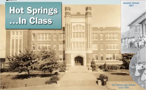  ??  ?? Hot Spring High School
circa 1950