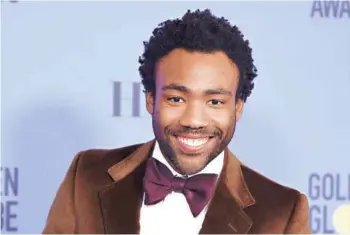  ??  ?? ► Donald Glover se divide entre el cine, la televisión y la música.