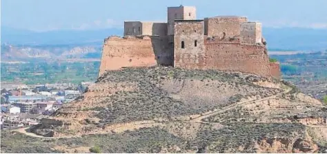  ?? // ABC ?? El castillo de Monzón se ha conservado notablemen­te bien a pesar del paso del tiempo