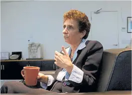  ??  ?? Posición. Galit Roben, la embajadora de Israel en Buenos Aires.