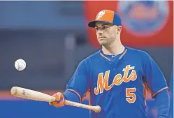  ?? DAVID GOLDMAN/ASSOCIATED PRESS FILE PHOTO ?? The Mets’ David Wright is the major league’s only captain on the eve of the season.